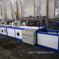 Production line for fiber reinforced polymer rebar